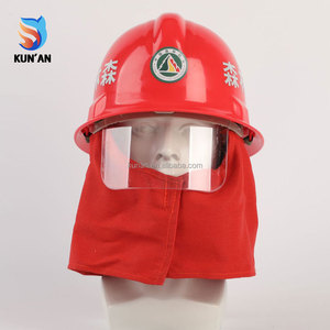 <span class=keywords><strong>Casque</strong></span> de sécurité pour pompiers américain, orange, en carbone, de marque Kunan, multifonctionnel. - Product Image 3