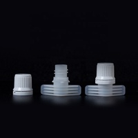Capuchon en plastique pour poche souple Doypack, diamètre intérieur 9,6 mm, 13 mm, 26 mm, 33 mm, pour sauces et boissons