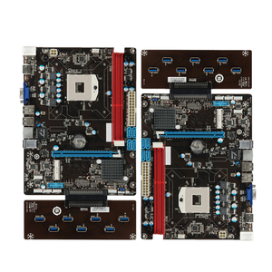 Placa base QS8 8 GPU, combo de Placa base con 2 ranuras <span class=keywords><strong>DDR3</strong></span>, 7 USB tipo PCIE, precio barato de fábrica, venta al por mayor - Product Image 2
