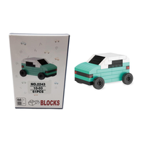 Venta Directa de Fábrica, 12 Tipos de Juguetes de Bloques de Construcción de Plástico con Dibujos Animados, Bloques de Micro Ladrillos de Partículas Pequeñas para Niños