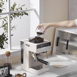 เครื่องบดกาแฟเอสเปรสโซ่ไฟฟ้าเครื่องบดกาแฟคาปูชิโน่ในห้องครัวอัตโนมัติแบบพกพาสแตนเลสใช้ในครัวเรือนโรงแรม - Product Image 5