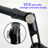 Langsung dari Pabrik Heavy Duty 2 #   4 #   Teknologi Big Game Adjust untuk Empat Sudut Batang Pancing Alu Butt Bend Straight untuk Joran Trolling