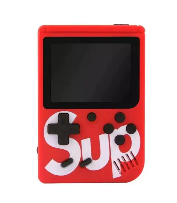 Black Red White Blue Yellow Sup Game Retro Classic Mini Game SUP Handheld Game Console 400 In 1 for Single Double Players