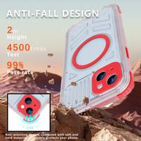 SHELLBOX nouveauté magnétique 6.5ft coque de téléphone sous-marine étanche antichoc pour nager avec protecteur d'écran intégré