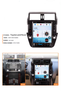 Radio de coche Android12.0 para Toyota Prado120 2002 -2009 Lexus Gx470 Radio de coche reproductor Multimedia navegación GPS estéreo de coche - Product Image 5