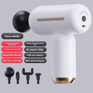 Mini pistola eléctrica de alta potencia para fascia, Control de sincronización, diseño moderno, portátil, para el hogar, ejercicio físico, masajeador de relajación muscular para - Product Image 3
