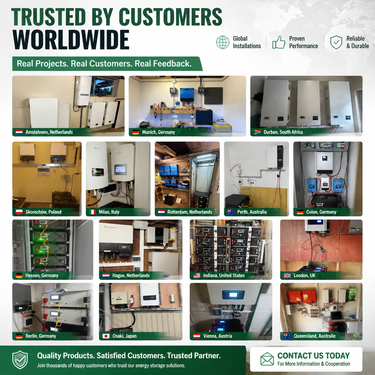 10 Year Warranty 6500+ Cycles 51.2V 120Ah 150Ah 200Ah 300Ah 400Ah Bluetooth 16S BMS Solar 48V 100Ah LiFePO4 Home Storage Battery · image 5