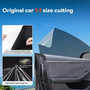 Kit de Lámina Precortada para Ventanas de Tesla Model Y 2017-2024, Protección Solar, Privacidad en Todos los Lados, Bloquea Rayos Infrarrojos y UV - Product Image 4