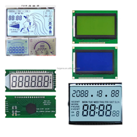 Module d'affichage LCD segmenté personnalisable pour l'automobile TN HTN STN VA BTN avec module d'affichage COG COB Affichage tactile rond