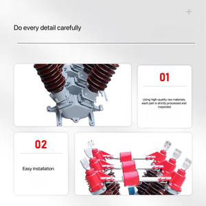 Seri GWR Isolator Sekring voltase tinggi luar ruangan sakelar pemutus arus <span class=keywords><strong>11kV</strong></span> 12KV 22kV 24KV 33kV 36KV 38V 4, 5kV untuk <span class=keywords><strong>11kV</strong></span> 12KV 22kV - Product Image 3