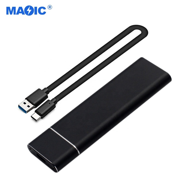 Aluminum Alloy M.2 M5 M6 M7 NGFF3.1 NVME Type C HDD Case Enclosure Sata SSD Solid State to USB3.1 External Hard Drive