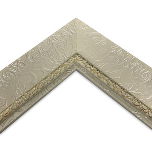 European Retro Picture <b>Frame</b> Moulding 6501 Embossed Design Rectangle <b>Frame</b> Strip For Home Decoration - Product Image 1
