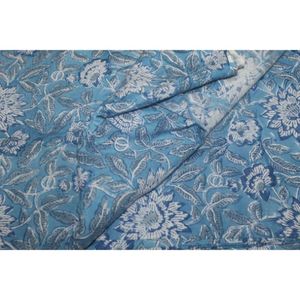 Tela de Algodón Suave con Diseño Floral Jaal Estampado a Mano, Ideal para Ropa de Verano, Confección de Vestidos Africanos Hechos a Mano y Bolsos - Product Image 2