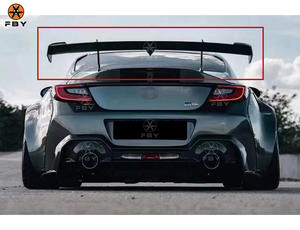 Aile haute de coffre de course en Fiber de carbone de Style AD pour Toyota <span class=keywords><strong>Supra</strong></span> A90 A91 GR <span class=keywords><strong>MK5</strong></span> aileron arrière - Product Image 3