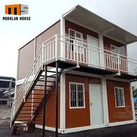Contenedor prefabricado aislado hogar extensible ensamblar lujo 3 4 dormitorios acero Modular apartamento estructura edificios habitación casa