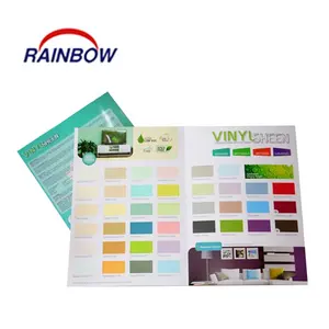 โบรชัวร์บัตรสี Pantone มืออาชีพที่กำหนดเอง