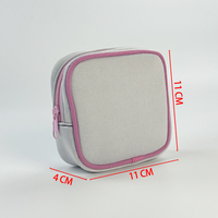 Sac de Rangement en Néoprène Grande Capacité pour Serviettes Hygiéniques et Tampons avec Fermeture Éclair, Personnalisable avec Logo pour Adolescentes et Femmes – Vente en Gros