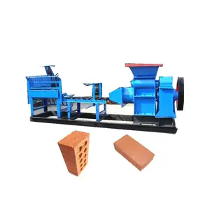 Hot sale low price manual vacuum extruder clay brick making machine use red earth mud soil