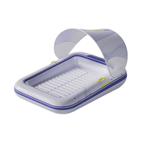 YK2026-34 Matelas Gonflable Pliable Flottant pour Piscine, Hamac Aquatique, Lit Gonflable, Jouet de Plage et de Piscine