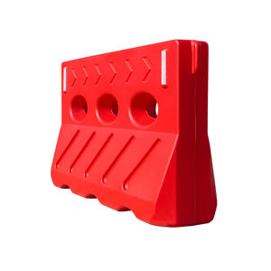 Barril de tráfico de barricada de agua HDPE de 800 mm para seguridad vial y control de multitudes utilizado para barreras de tráfico de barricadas - Product Image 2