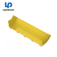 Liste de prix du fournisseur d'équipements de chemin de câbles optiques en PVC et ABS jaune de 200 mm de l'usine Ningbo Lepin