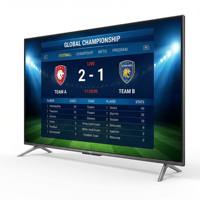 Precio al por Mayor, Smart TV Android 4K de 55 Pulgadas, HDTV con Logotipo Personalizado OEM, LED Irrompible de 50/60Hz