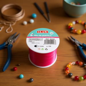 Filo Elastico 0,5 mm 15 m per Creazione di Gioielli e Perline - Product Image 3