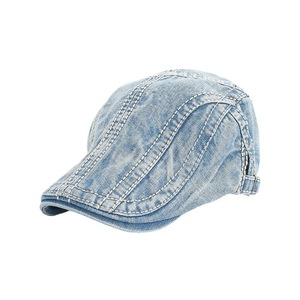 قبعة رجالية مسطحة من الدنيم بتصميم جديد وعلامة تجارية مخصصة على طراز آيفي - Product Image 3