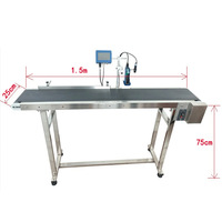 Imprimante à jet d'encre portable Henwi, petite machine de codage à encre compacte pour l'impression de logos, de dates d'expiration sur diverses surfaces et emballages