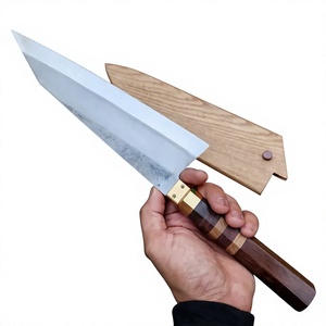 Cuchillo de chef japonés de acero de Damasco forjado con mango de resina para diestros, cuchillos de cocina de primera calidad, cuchillo de chef de acero inoxidable de alta calidad. - Product Image 4