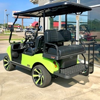 HDK EVOLUTION 4 places, Véhicules utilitaires de club et de jardin, Voiture pour adultes, Voiturette de golf 48V, Mini jeep, Vente en gros