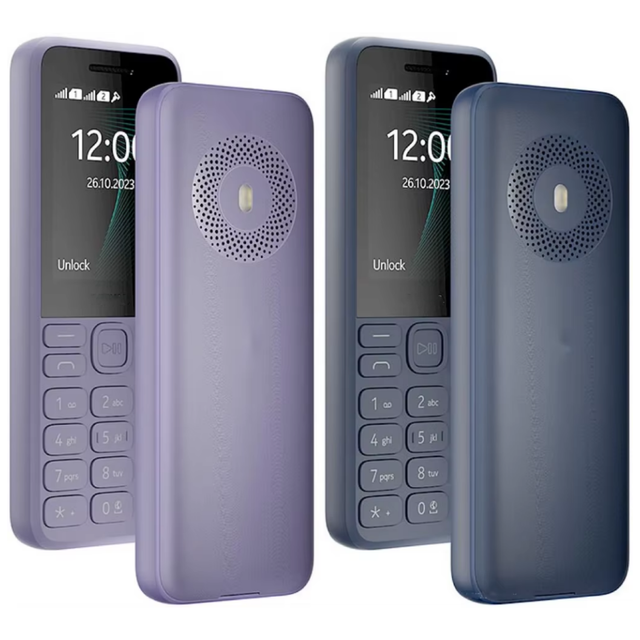 For for 130 2023 Original Factory Unlocked Dual SIM Bar Feature Phone 4MB RAM 2.4-inch TFT Display 800mAh Battery 0.08MP Rear