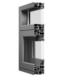 Noco fabbrica vendite dirette prezzi buone finestre a battente in alluminio finestre a battente per finestre di casa con zanzariera - Product Image 6