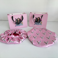 Sacs d'emballage pour perruques en dentelle avec logo personnalisé, avec poignée, luxe, élégant, pour tissages de perruques et extensions de cheveux