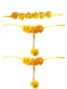 Conjunto de Joyería Artesanal de Moda para Novia, Collar, Aretes y Pulsera Étnicos, Accesorios Imprescindibles para Boda - Product Image 3