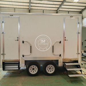 ร้านอาหารเคลื่อนที่แบบตู้คอนเทนเนอร์สำเร็จรูป ขยายได้ ผลิตจากแผ่นเหล็กแซนด์วิช พร้อมครัวในตัว เหมาะสำหรับขายอาหารจานด่วนและเป็นบาร์เคลื่อนที่ - Product Image 1