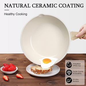 <span class=keywords><strong>Wok</strong></span> en aluminium moulé sous pression antiadhésif avec poignée douce au toucher, vente en gros, produit très demandé - Product Image 1