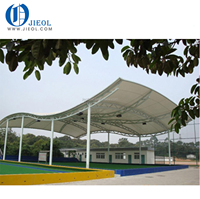 Carpa para Cancha de Pádel y Baloncesto al Aire Libre, Techo Flexible para Cancha de Tenis