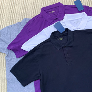 เสื้อโปโลธุรกิจผู้ชายใหม่ คุณภาพสูง ปักลายแบรนด์ ระบายอากาศได้ดี ผ้าฝ้าย เสื้อโปโลคุณภาพสูงสำหรับฤดูร้อน เสื้อโปโลสั่งทำพิเศษ - Product Image 1