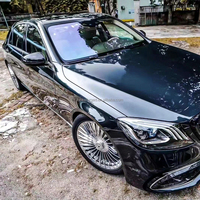 Jantes forgées multi-rayons style turbine polies 5x112 pour Benz Maybach Gls 600 480 4matic X167 Gle 450 580