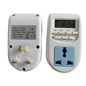 Minuteur <span class=keywords><strong>programmable</strong></span> hebdomadaire 10A 220V avec <span class=keywords><strong>prise</strong></span> UK pour la programmation de l'heure du <span class=keywords><strong>chauffe</strong></span>-<span class=keywords><strong>eau</strong></span> - Product Image 1