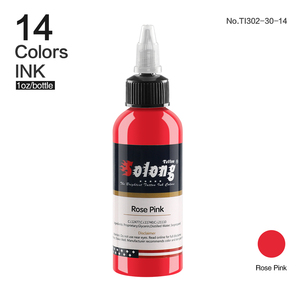 Juego de tinta de tatuaje de <span class=keywords><strong>Color</strong></span> puro Básico Profesional 14, juego de tinta de pigmento de maquillaje permanente Natural para arte corporal - Product Image 6