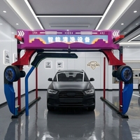 Équipement de lavage de voitures électrique entièrement automatique intelligent en acier avec une puissance de 1500W, caractéristiques écologiques, édition de luxe, garantie de 3 ans