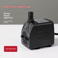 Pompe à eau submersible pour aquarium, fontaine, bassin, réservoir de poissons, filtration, fonctionnement silencieux, petite taille
