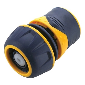 Conector de manguera de 3/4 pulgadas con bloqueador de agua premium de 3/4 pulgadas para conectores de agua de jardín - Product Image 1