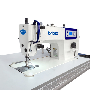 Máquina <span class=keywords><strong>de</strong></span> <span class=keywords><strong>Coser</strong></span> Industrial Britex BR-M2-D2 <span class=keywords><strong>de</strong></span> Puntada Fija con Accionamiento Directo, Nueva y <span class=keywords><strong>de</strong></span> Segunda Mano, con Recortadora - Product Image 4