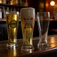 Verres à bière gobelet 12OZ 285ml verre à whisky Transparent tasse à bière personnalisé boire Pilsner verre bière tasse pinte verre