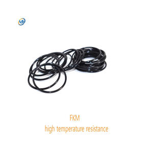سدادة سوداء جيدة الجودة EPDM NBR FKM سيليكون المطاط O-Ring أجزاء مطاطية مخصصة - Product Image 2