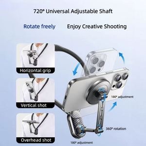 Nuevo Modelo 2025, Soporte Flexible para Colgar del Cuello, Adaptado para Móviles con Vista en Primera Persona, para Ciclismo, Soporte para Teléfono - Product Image 3