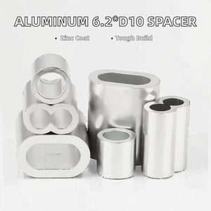 אלומיניום חלול אבץ שטוח מכונת כביסה אטם גז ללא חוט ריסוק חלקי חומרה אריזה אריזה עם מנקי נחושת כדוריים רגילים - Product Image 2